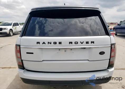 2016 Land Rover Range Rover Hse from USA, damaged, VIN SALGS2KF4GA259951